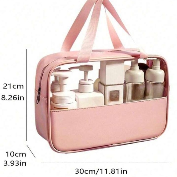 NEW| Women’s Portable Travel Transparent Makeup Storage Portable Organizer - Picture 6 of 6